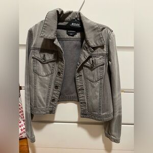 Club Monaco Charcoal Jean Jacket